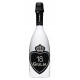 Love White Outline 0,75L per Compleanno con Nome e Corona Unita - Bottiglia con Swarovski