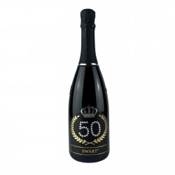 Bottiglia personalizzata per Compleanno 50 anni Etichetta Crystal 0,75L