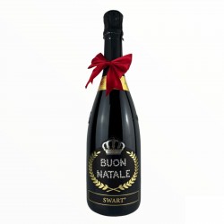 Bottiglia personalizzata per Natale - Etichetta Crystal 0,75L