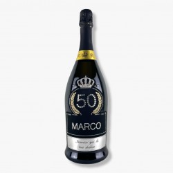 Bottiglia Imperiale Magnum per compleanno Personalizzabile con Età Nome Dedica 1,5L