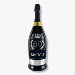 Bottiglia Imperiale Magnum per compleanno Personalizzabile con Età Nome  Dedica 1,5L