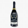 Bottiglia Imperiale Personalizzabile per Compleanno con Età Nome Dedica con Cristalli 1,5L