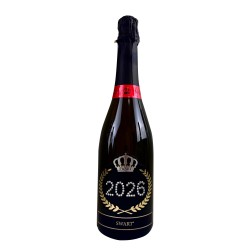 Bottiglia personalizzata per Capodanno 2025