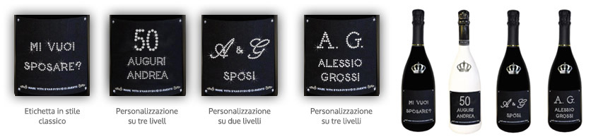 Etichetta in stile classico